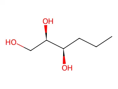 1,2,3-Hexanetriol structure