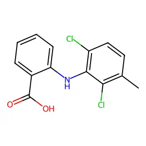 甲氯芬酸 structure