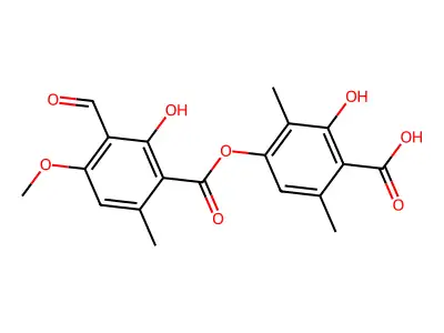 羊角衣酸 structure