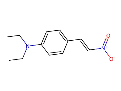 N,N-Diethyl-4-[(E)-2-nitroethenyl]aniline structure