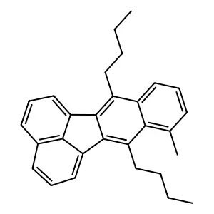 7,12-Dibutyl-8-methylbenzo[k]fluoranthene structure