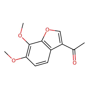 Ethanone, 1-(6,7-dimethoxy-2-benzofuranyl)- structure