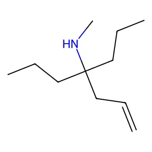N-甲基-4-丙基庚-1-烯-4-胺 structure