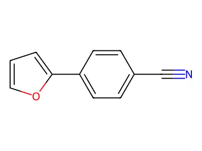 4-(2-Furyl)benzonitrile structure