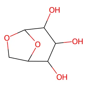 左旋葡聚糖 structure