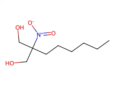 2-Hexyl-2-nitro-1,3-propanediol structure