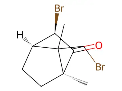 3-Bromo-7-(bromomethyl)-1,7-dimethylbicyclo[2.2.1]heptan-2-one structure