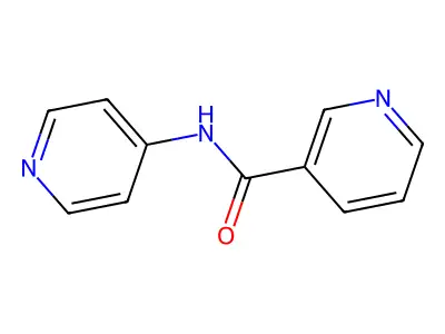 4-吡啶基烟酰胺 structure