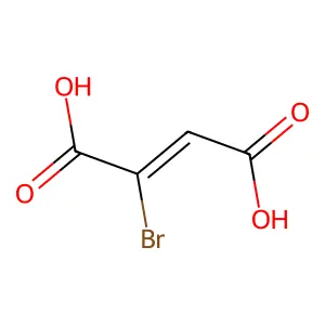 溴代马来酸 structure