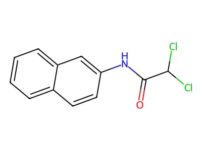 2,2-dichloro-N-(naphthalen-2-yl)acetamide structure