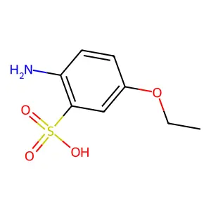 2-氨基-5-乙氧基苯磺酸 structure