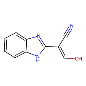 2-(1H-Benzo[d]imidazol-2(3H)-ylidene)-3-oxopropanenitrile structure