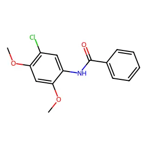 N-(5-chloro-2,4-dimethoxyphenyl)benzamide structure