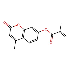 7-Methacryloyloxy-4-methylcoumarin structure