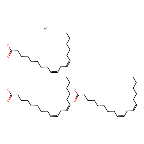 Aluminium trilinoleate structure