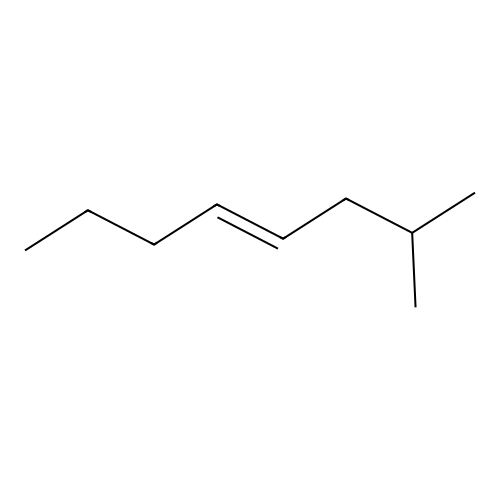 2-Methyloct-4-ene structure