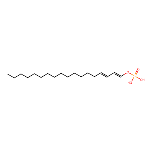 Octadecadienyl dihydrogen phosphate structure