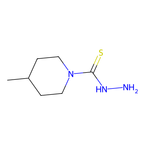 4-Methylpiperidine-1-carbothiohydrazide structure