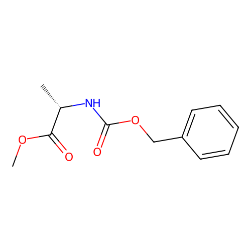 Z-Ala-OMe structure