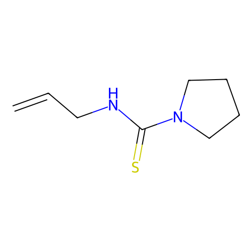 N-Allylpyrrolidine-1-carbothioamide structure
