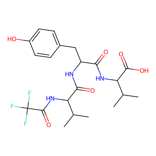 Tfa-VAL-TYR-VAL-OH structure