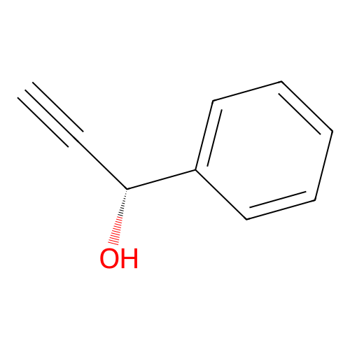 (1R)-1-phenylprop-2-yn-1-ol structure
