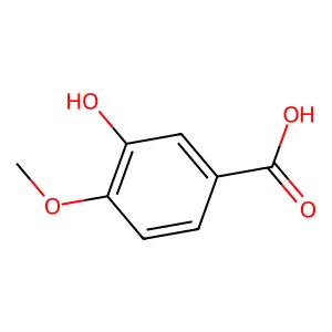 异香草酸 structure