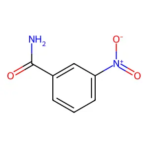 3-硝基苯甲酰胺 structure