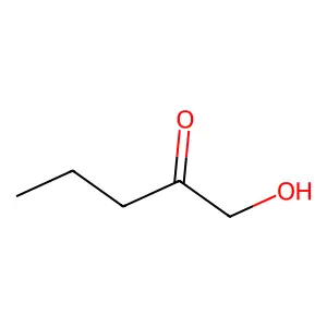 1-Hydroxy-2-pentanone structure