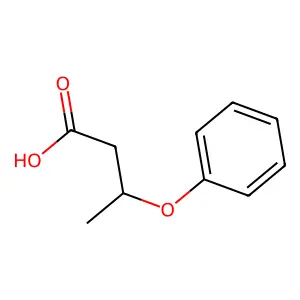 3-Phenoxybutanoic acid structure