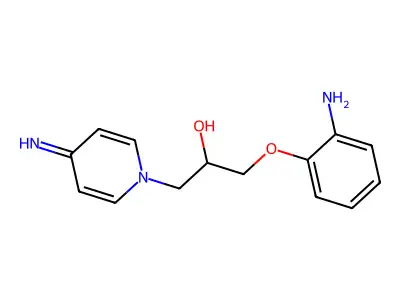1-(2-Aminophenoxy)-3-(4-iminopyridin-1(4H)-yl)propan-2-ol structure