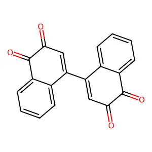 (1,1'-Binaphthalene)-3,3',4,4'-tetrone structure