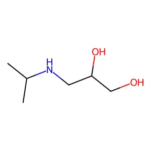 3-Isopropylamino-1,2-propanediol structure