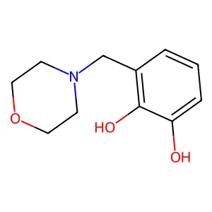 Pyrocatechol, 3-(morpholinomethyl)- structure