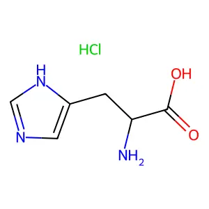 Histidine Monohydrochloride structure