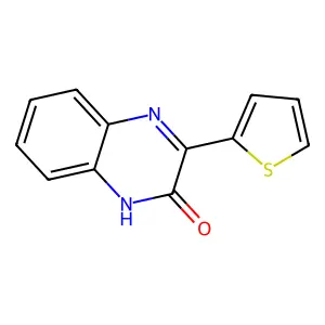 3-(2-Thienyl)-1,2-dihydroquinoxalin-2-one structure