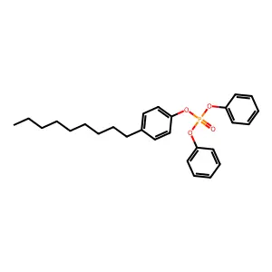 壬基苯基二苯基磷酸酯 structure