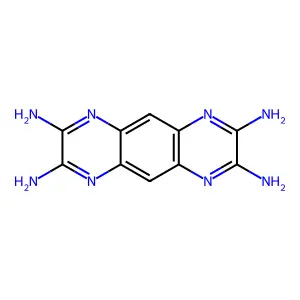 Pyrazino[2,3-g]quinoxaline-2,3,7,8-tetramine structure