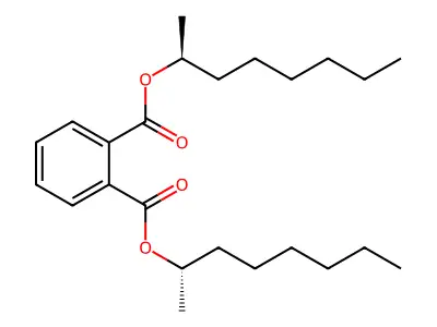 1,2-Benzenedicarboxylic acid, bis(1-methylheptyl) ester, (S-(R*,R*))- structure