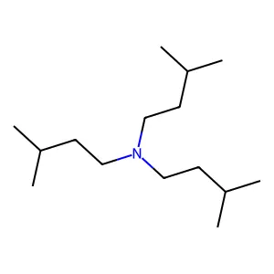1-Butanamine, 3-methyl-N,N-bis(3-methylbutyl)- structure