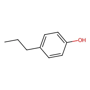 4-丙基苯酚 structure