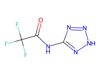 2,2,2-trifluoro-N-(2H-tetrazol-5-yl)acetamide structure
