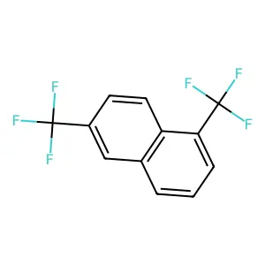 1,6-Bis(trifluoromethyl)naphthalene structure