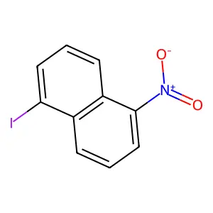 1-Iodo-5-nitronaphthalene structure