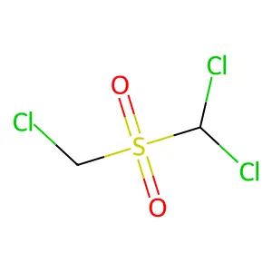 Methane, dichloro((chloromethyl)sulfonyl)- structure