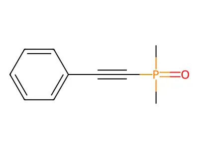[2-(Dimethylphosphoryl)ethynyl]benzene structure