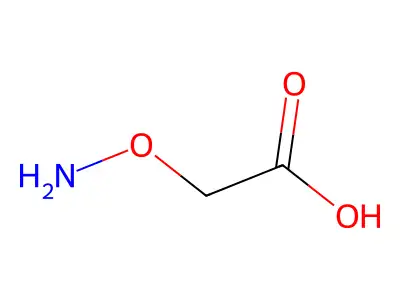 氨氧基乙酸 structure