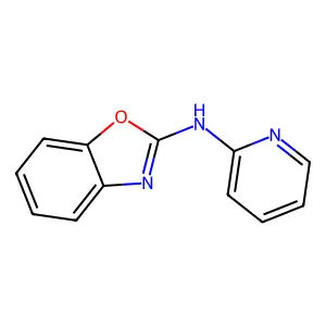N-(Pyridin-2-yl)benzo[d]oxazol-2-amine structure
