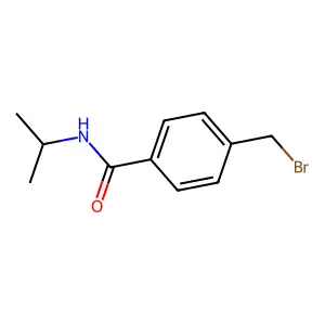 4-(bromomethyl)-N-propan-2-ylbenzamide structure