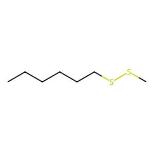 1-(Methyldisulfanyl)hexane structure